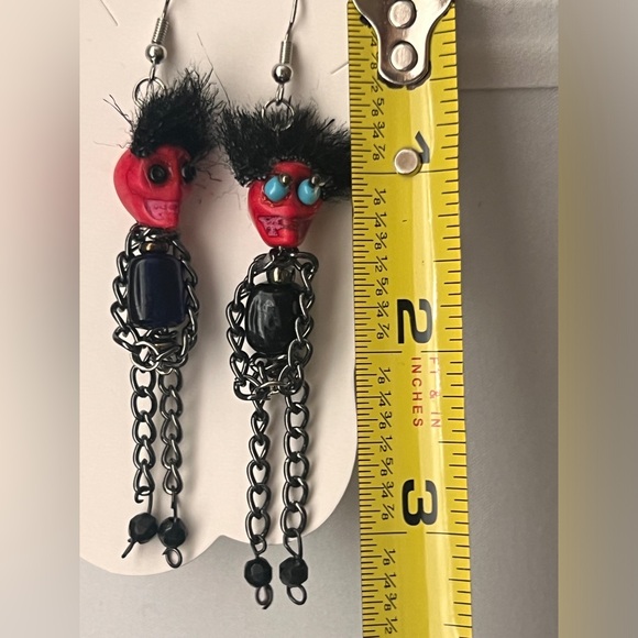 Halloween handmade earrings - Picture 2 of 4